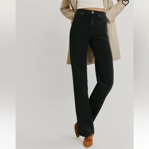 NWOT Reformation Wilder High Rise Wide Leg Jean